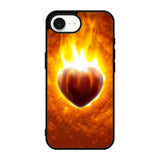 Love Burning Heart  X1458 iPhone 17e Case