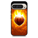 Love Burning Heart  X1458 Google Pixel 9 Pro XL Case