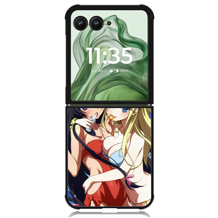 Haganai Sena Yozora X1540 Motorola Moto Razr+ Plus 2024/2025 Case, Motorola Razr 50 Ultra/50s Ultra Case