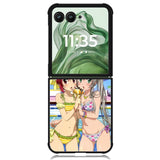 Haiyore Nyaruko-san Cthuko Nyaruko X1530 Motorola Moto Razr+ Plus 2024/2025 Case, Motorola Razr 50 Ultra/50s Ultra Case