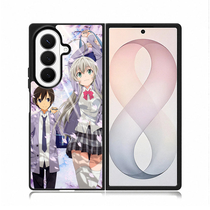 Haiyore Nyaruko-san Nyaruko X1528 Samsung Galaxy Z Fold 8 Ultra Case