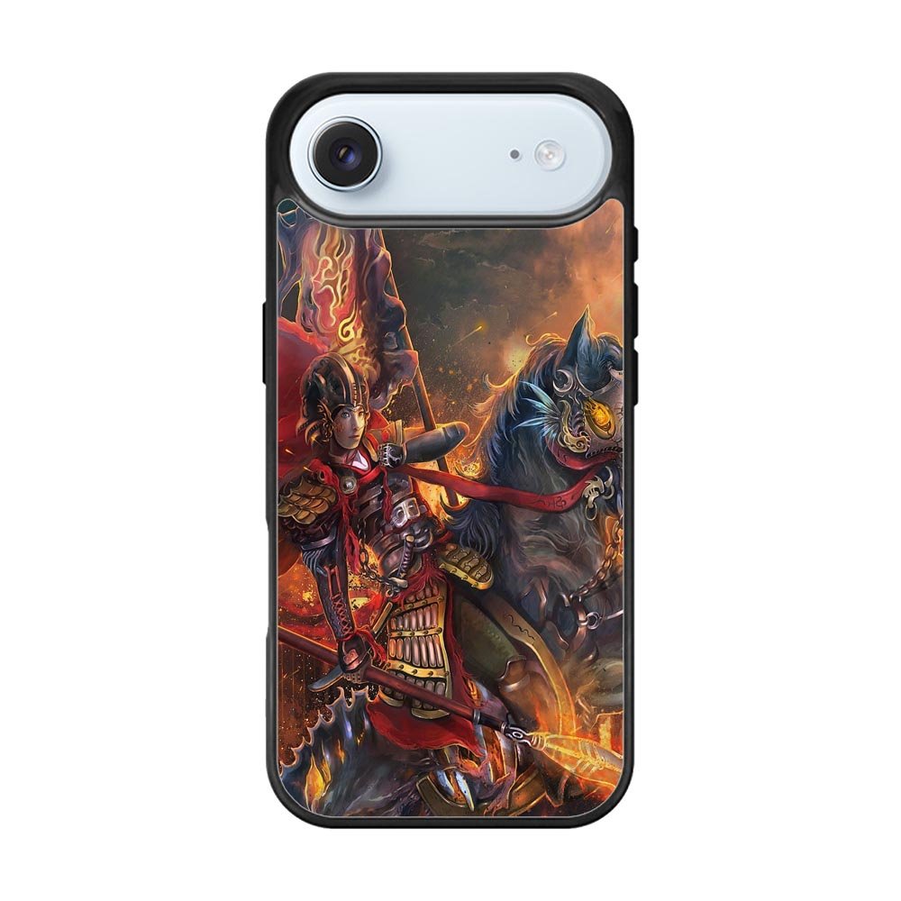 Horse Knight Warrior Painting X1551 iPhone Air Case