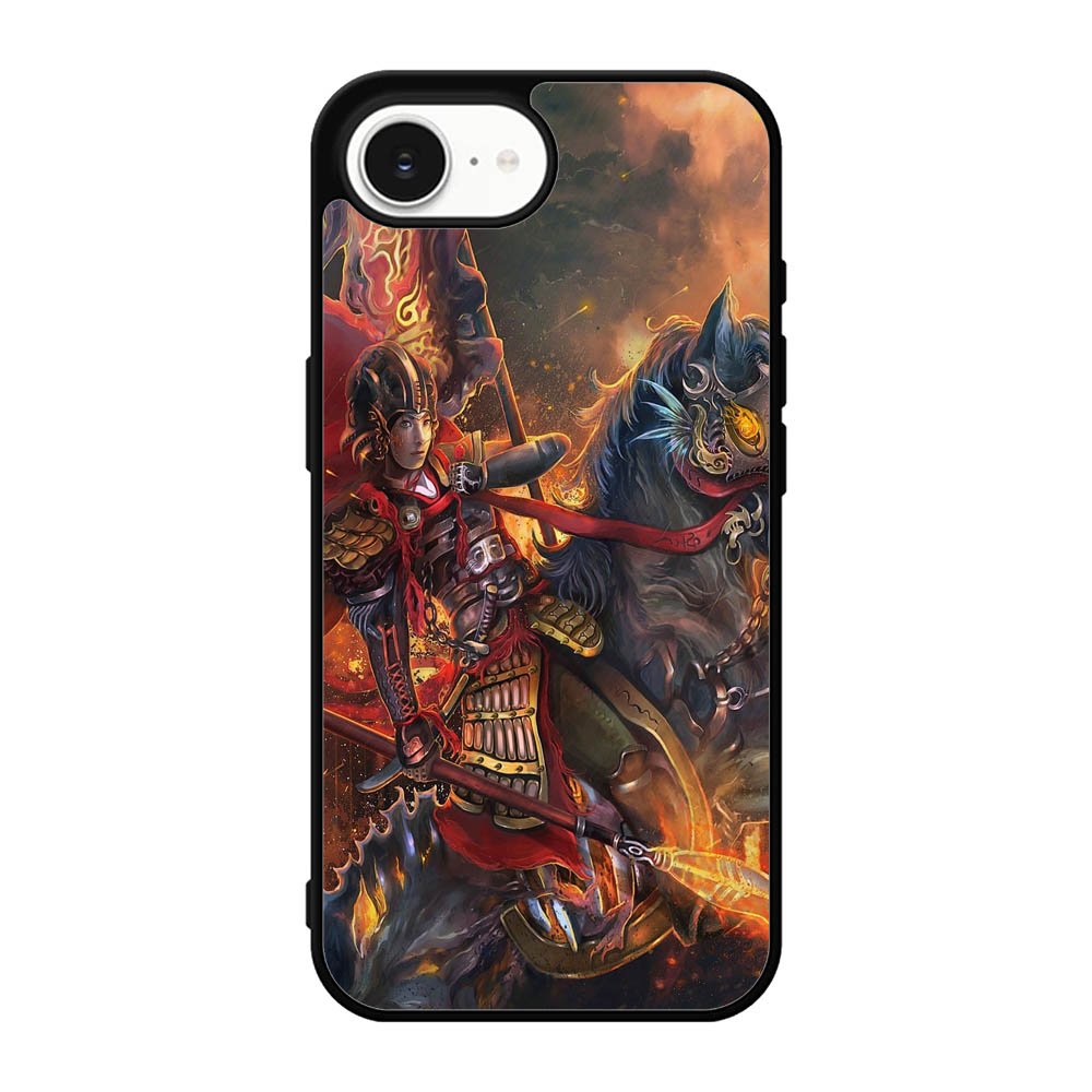 Horse Knight Warrior Painting X1551 iPhone 17e Case