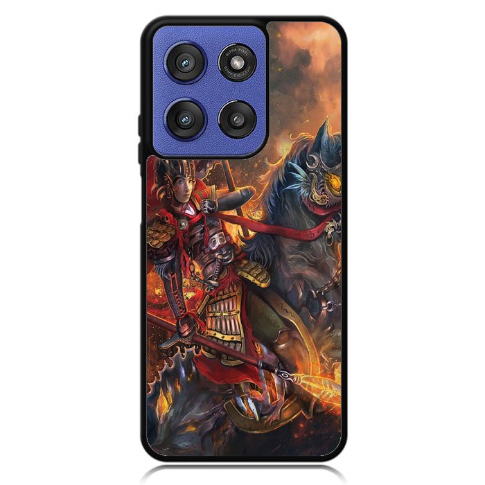 Horse Knight Warrior Painting X1551 Motorola Moto G Stylus 5G 2025 Case