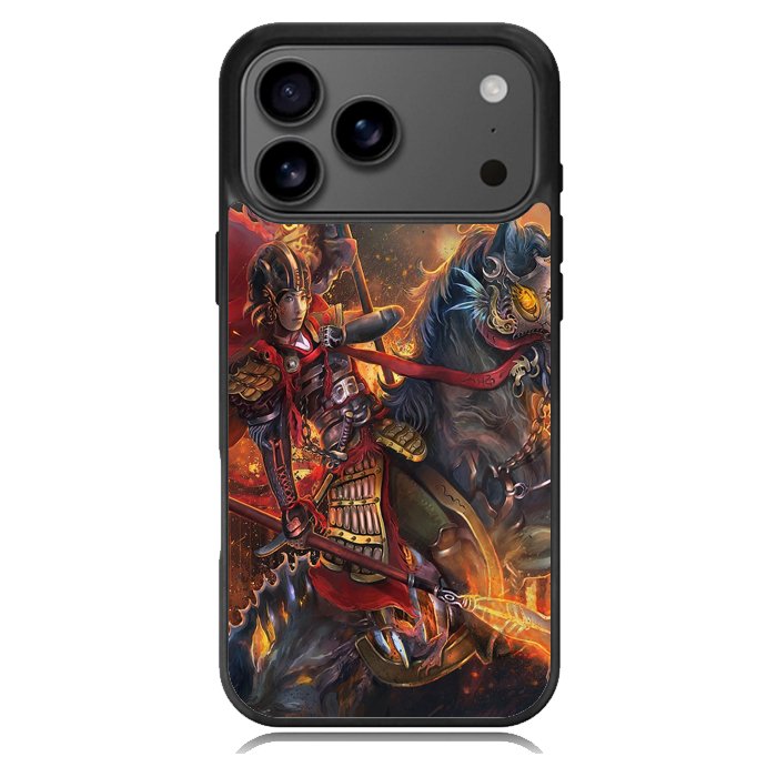 Horse Knight Warrior Painting X1551 iPhone 17 Pro Max Case