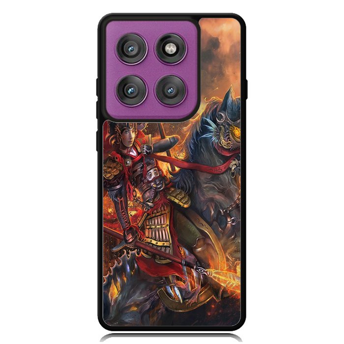 Horse Knight Warrior Painting X1551 Motorola Moto Edge 2025 | Moto Edge 60 Fusion | Moto Edge 60 Pro Case