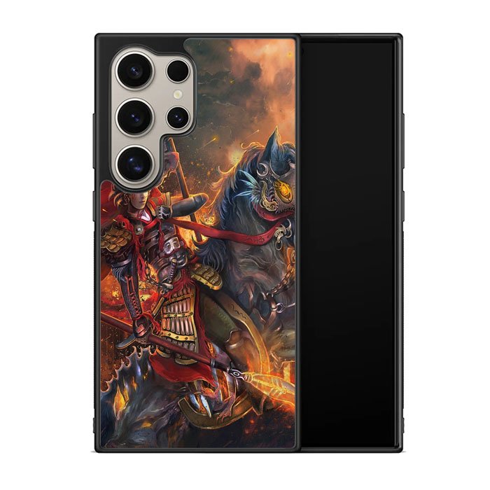Horse Knight Warrior Painting X1551 Samsung Galaxy S25 Ultra 5G Case