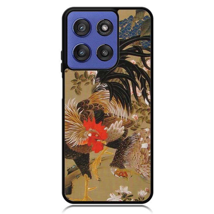 Ito Jakuchu Rooster  X1552 Motorola Moto G Stylus 5G 2025 Case