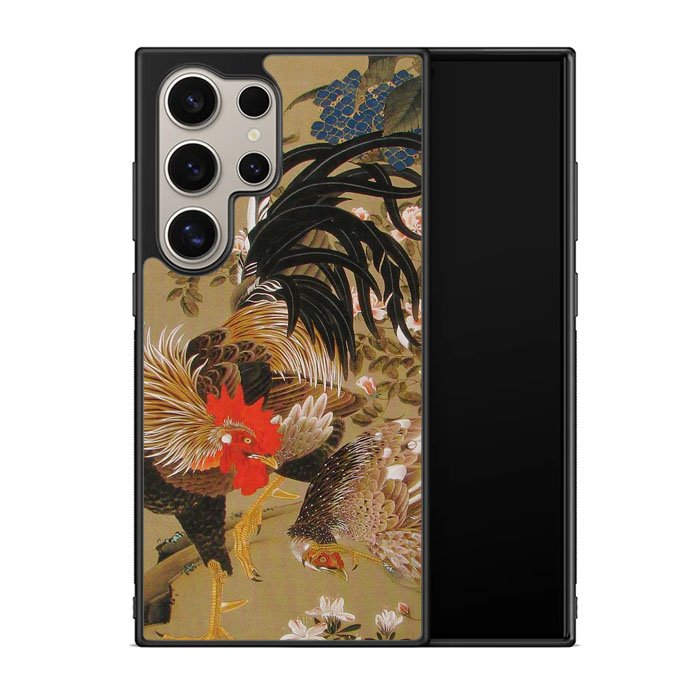 Ito Jakuchu Rooster  X1552 Samsung Galaxy S25 Ultra 5G Case