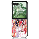 Love Hina  X1545 Motorola Moto Razr+ Plus 2024/2025 Case, Motorola Razr 50 Ultra/50s Ultra Case