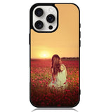 Girl In Red Flowers  X1710 iPhone 16 Pro Max Case