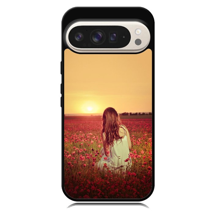 Girl In Red Flowers  X1710 Google Pixel 9 Pro XL Case
