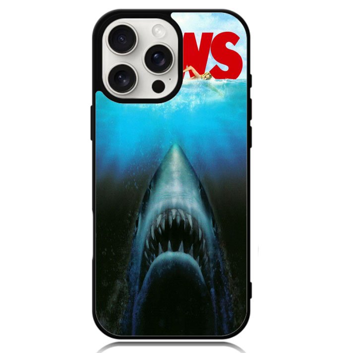 Jaws HD Wallpaper x1709 iPhone 16 Pro Case