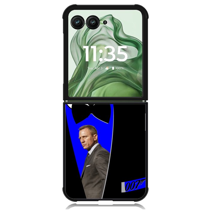 james bond 007 X2316 Motorola Moto Razr+ Plus 2024/2025 Case, Motorola Razr 50 Ultra/50s Ultra Case