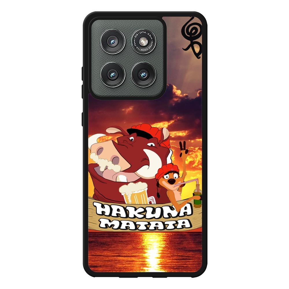 Hakuna Matata Illustration X2339 Motorola Moto Edge 2025 Case