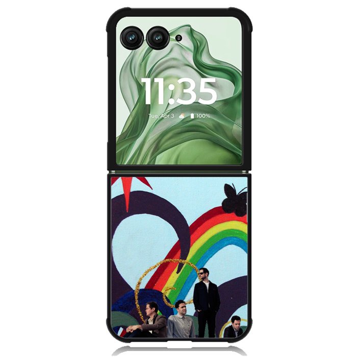 Keane Alternative Rock Band  X2347 Motorola Moto Razr+ Plus 2024/2025 Case, Motorola Razr 50 Ultra/50s Ultra Case