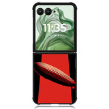 led zeppelin Logo X2421 Motorola Moto Razr+ Plus 2024/2025 Case, Motorola Razr 50 Ultra/50s Ultra Case