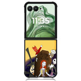 Jack Nightmare Before Christmas  X2576 Motorola Moto Razr+ Plus 2024/2025 Case, Motorola Razr 50 Ultra/50s Ultra Case