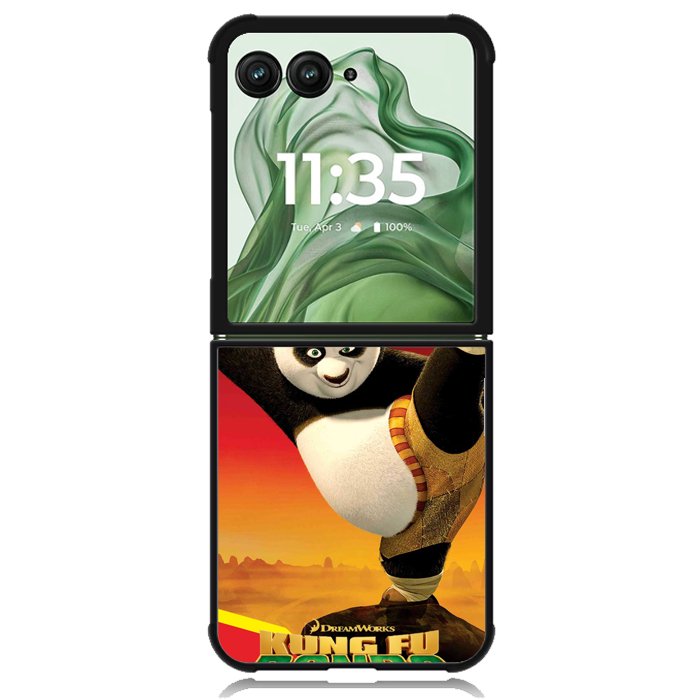 kung fu panda 3 X2548 Motorola Moto Razr+ Plus 2024/2025 Case, Motorola Razr 50 Ultra/50s Ultra Case