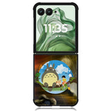 My Neighbor Totoro X2713 Motorola Moto Razr+ Plus 2024/2025 Case, Motorola Razr 50 Ultra/50s Ultra Case