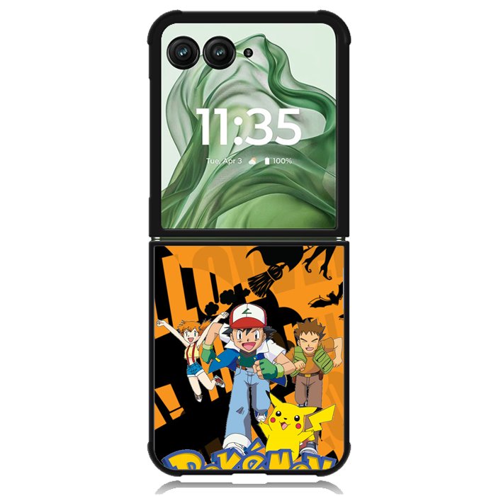Pokemon Walpaper X2708 Motorola Moto Razr+ Plus 2024/2025 Case, Motorola Razr 50 Ultra/50s Ultra Case