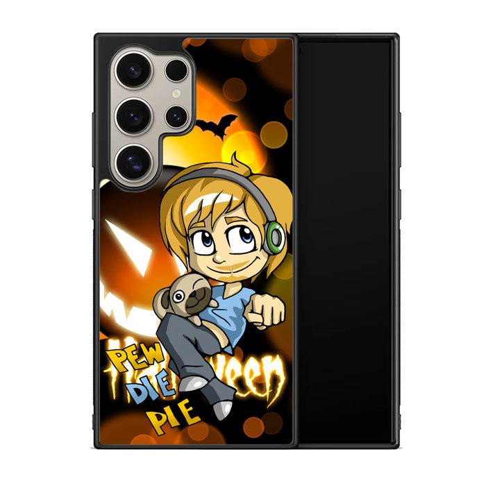 Pewdiepie Chibis Brofist Halloween X2737 Samsung Galaxy S25 Ultra 5G Case