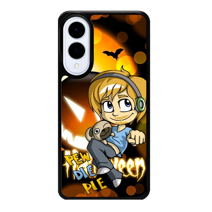 Pewdiepie Chibis Brofist Halloween X2737 Samsung Galaxy S25 Edge Case