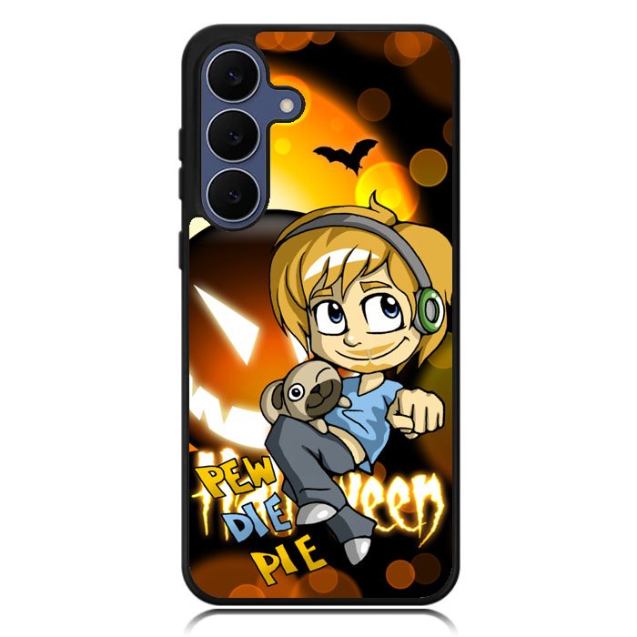 Pewdiepie Chibis Brofist Halloween X2737 Samsung Galaxy S25 FE Case