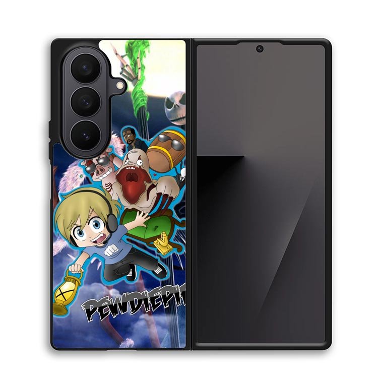 PewDiePie Walpaper Halloween X2740 Samsung Galaxy Z Fold 7 Case