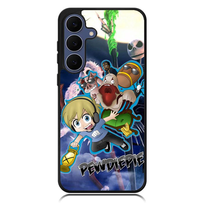 PewDiePie Walpaper Halloween X2740 Samsung Galaxy S25 FE Case