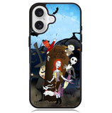 Nightmare Before Christmas X2781 iPhone 16 Plus Case