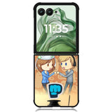 Pewdiepie Brofist Halloween X2768 Motorola Moto Razr+ Plus 2024/2025 Case, Motorola Razr 50 Ultra/50s Ultra Case