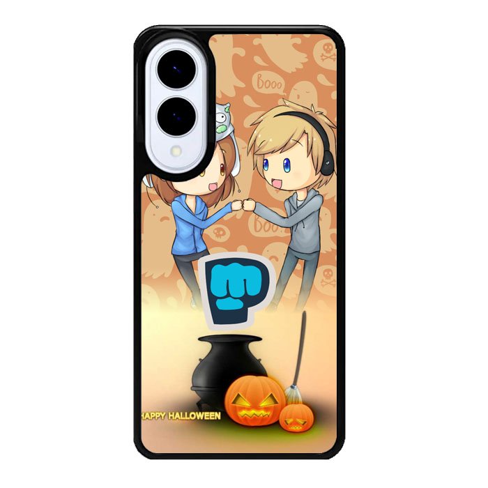 Pewdiepie Brofist Halloween X2768 Samsung Galaxy S25 Edge Case