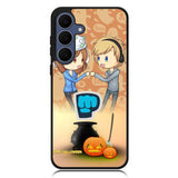 Pewdiepie Brofist Halloween X2768 Samsung Galaxy S25 FE Case