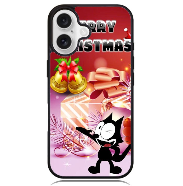 Felix The Cat merry Christmas X2829 iPhone 16 Plus Case