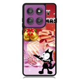 Felix The Cat merry Christmas X2829 Motorola Moto Edge 2025 | Moto Edge 60 Fusion | Moto Edge 60 Pro Case