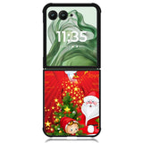 Funny Christmas Elf X2853 Motorola Moto Razr+ Plus 2024/2025 Case, Motorola Razr 50 Ultra/50s Ultra Case
