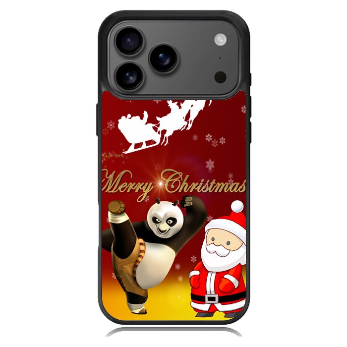 kungfu panda Christmas X2875 iPhone 17 Pro Case
