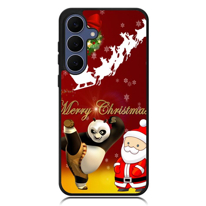 kungfu panda Christmas X2875 Samsung Galaxy S25 FE Case