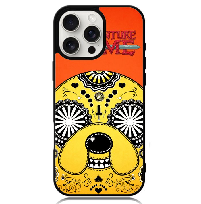 Jake Adventure Time Sugar Skull X2913 iPhone 16 Pro Max Case