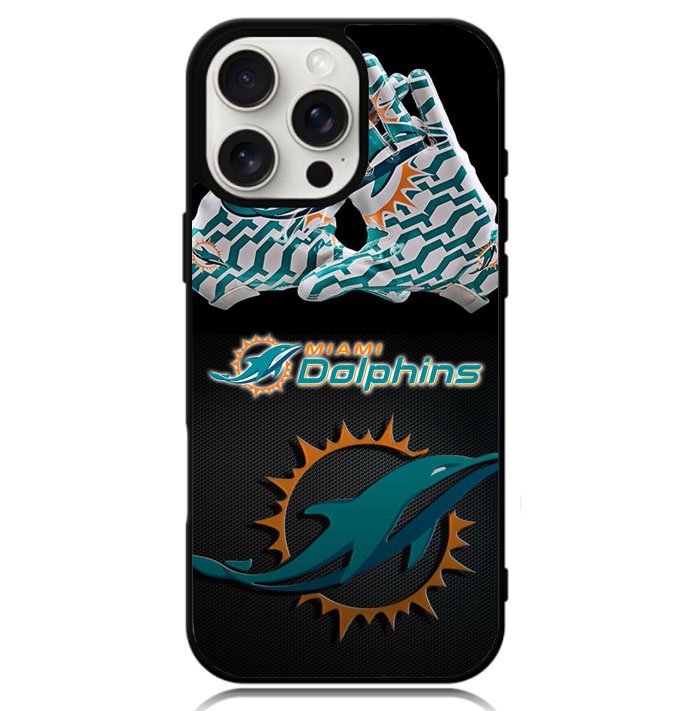 Miami Dolphins Logo Case iPhone 16 Pro BC0134