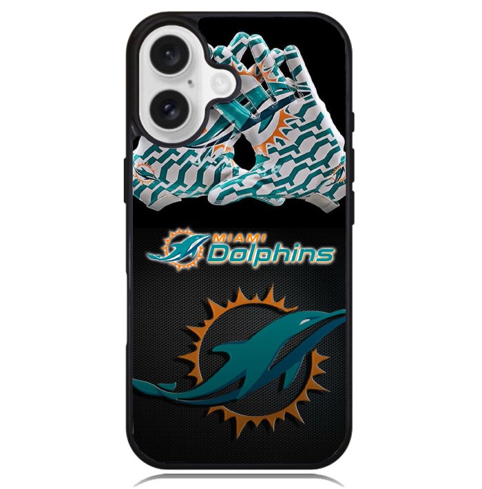 Miami Dolphins Logo Case iPhone 16 BC0134