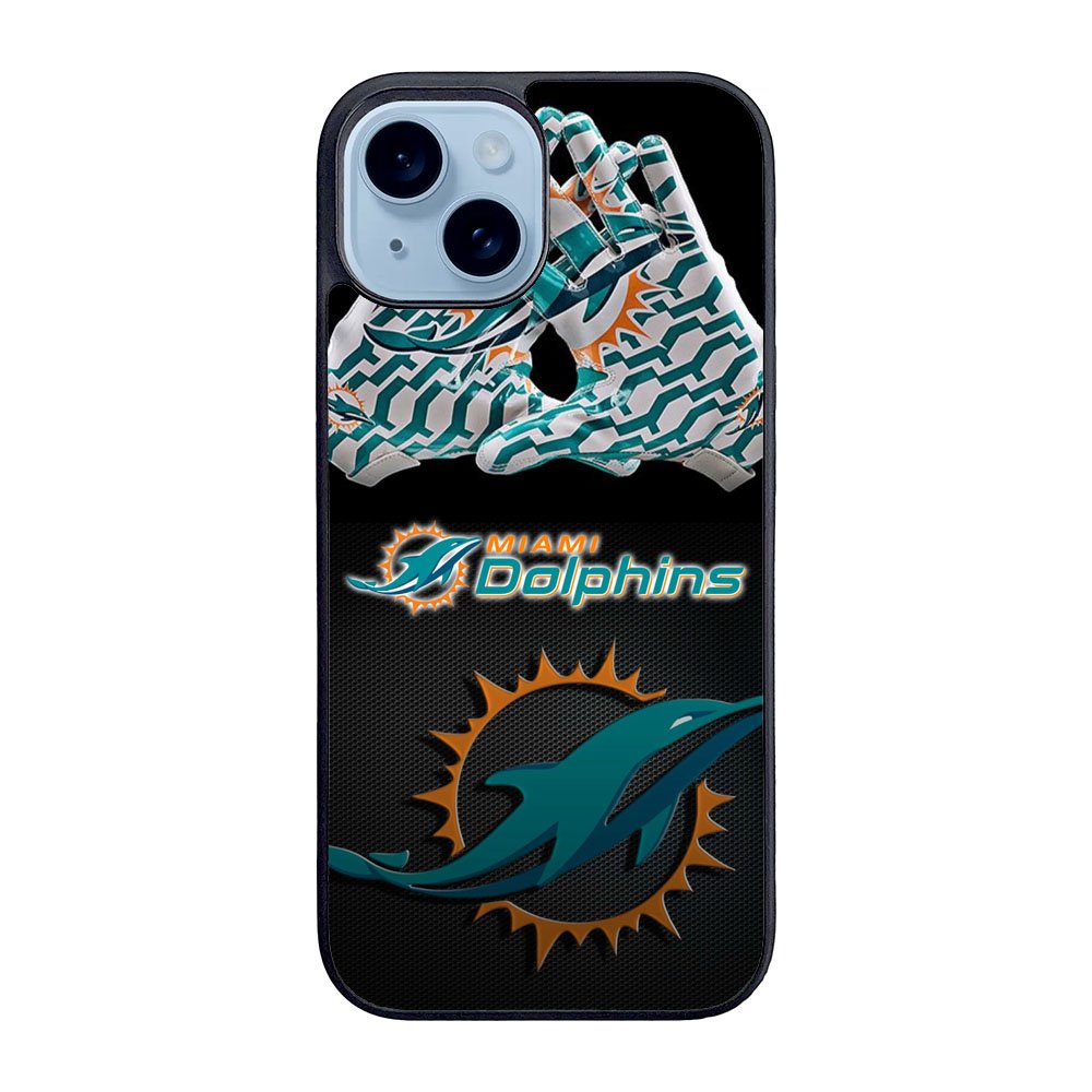 Miami Dolphins Logo Case iPhone 15 Plus BC0134