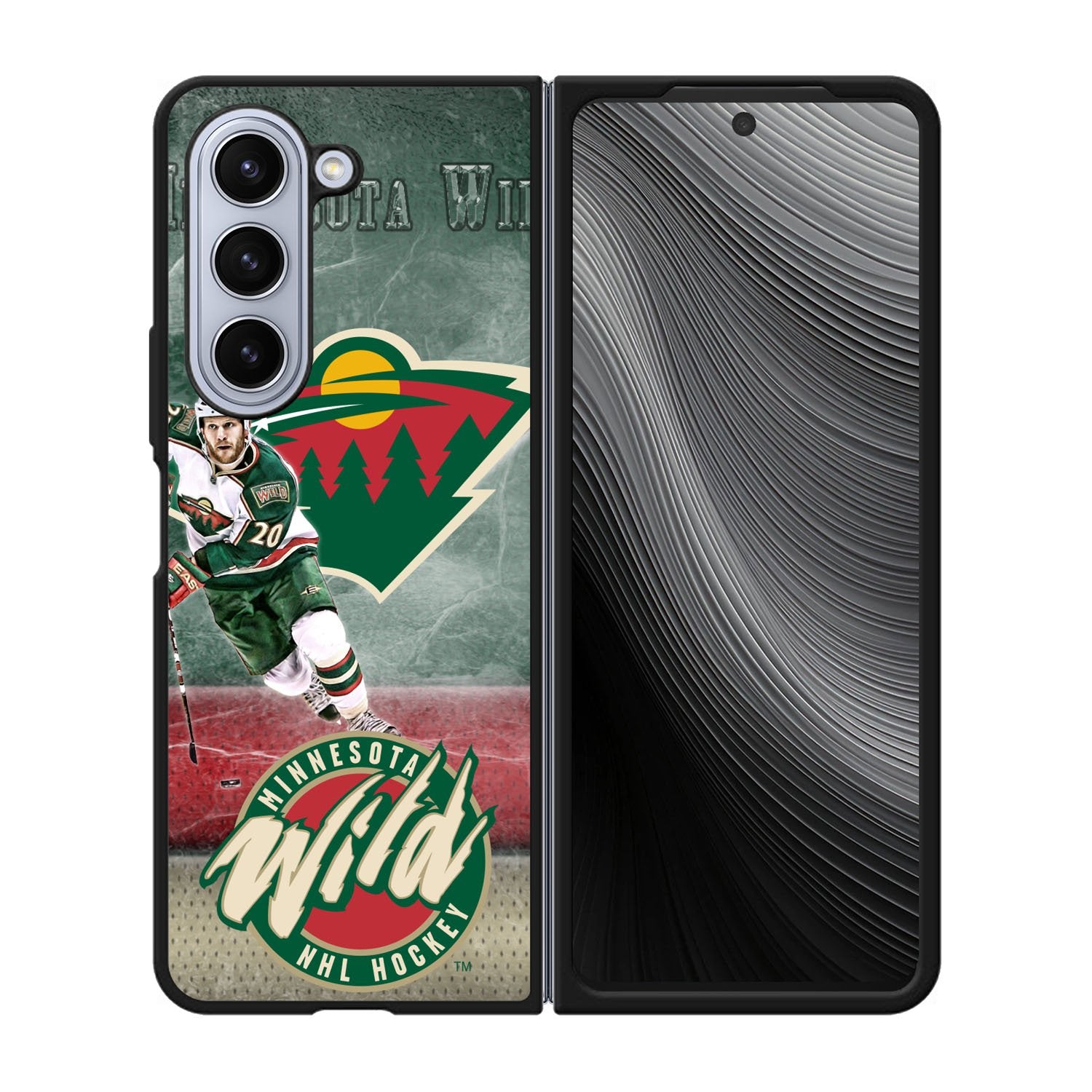 Minnesota Wild Case Samsung Galaxy z Fold 5 5G BC0137