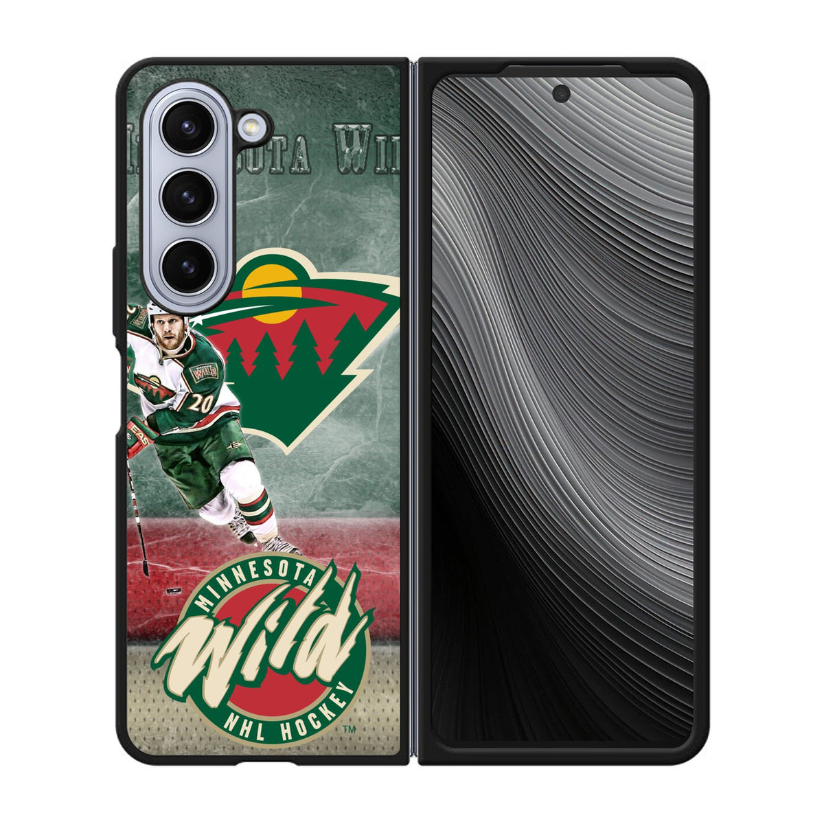 Minnesota Wild Case Samsung Galaxy z Fold 5 5G BC0137