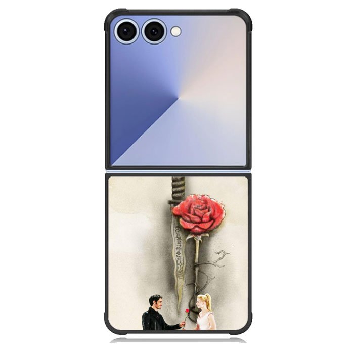 Once Upon A Time Rose Samsung Galaxy Z Flip 7 Case BC0141