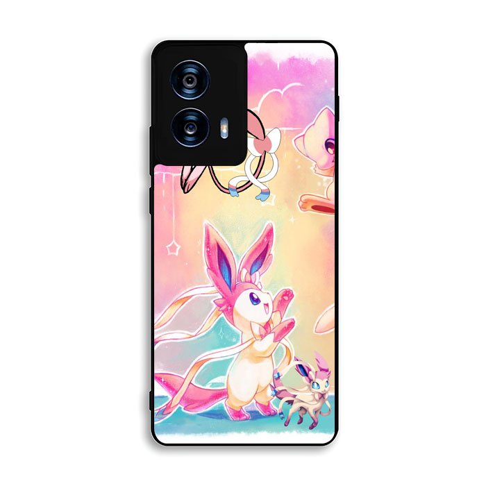Pokemon Sylveon And Mew Motorola Moto G Power 5G 2024 Case FE7805