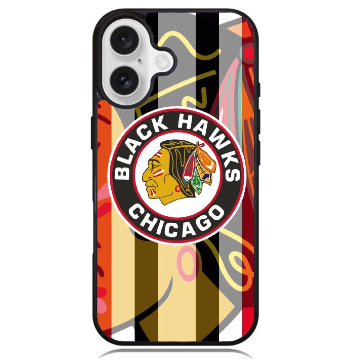 Chicago Blackhawks Case iPhone 16 BC1606
