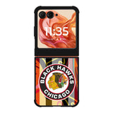 Chicago Blackhawks Motorola Moto Razr 2025/2024 , Moto Razr 60/50 Case BC1606