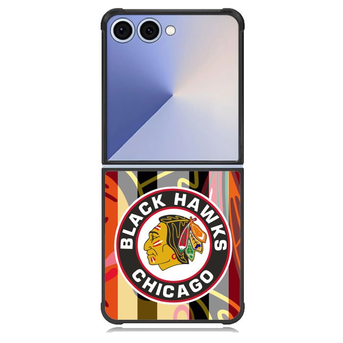 Chicago Blackhawks Samsung Galaxy Z Flip 7 Case BC1606